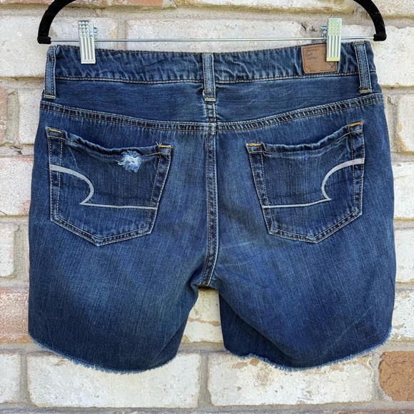 American Eagle Distressed Jean Shorts - Picture 6 of 10